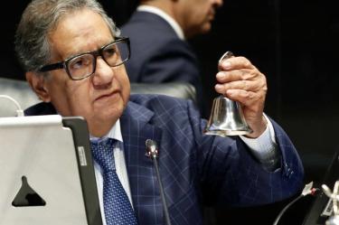 El presidente del Senado, Higinio Martínez, decidió que no se corrigieran las fallas de técnica legislativa del dictamen