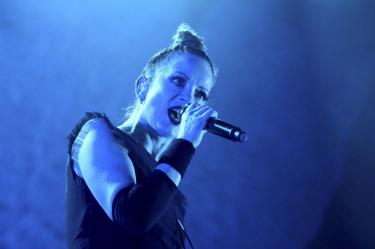 Garbage concierto en la Arena Monterrey (2013).