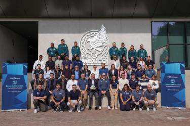 El CAR recibió a 52 representantes de 23 países y miembros de la FIFA