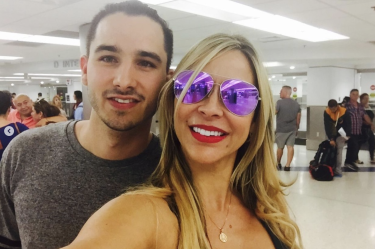 Aylín Mujica recuerda a su hijo Mauro.