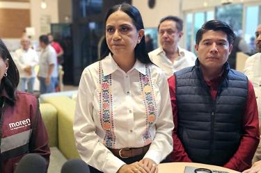Ariadna Montiel Reyes, presidenta del Comité Ejecutivo Nacional de Morena.