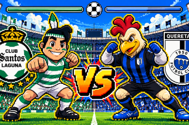 Santos y Gallos en un partido atractivo.
