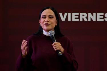 La presidenta nacional de Morena, Ariadna Montiel, acudió a Zacatecas para avalar públicamente a Verónica Díaz Robles en la coordinación estatal de la Transformación.