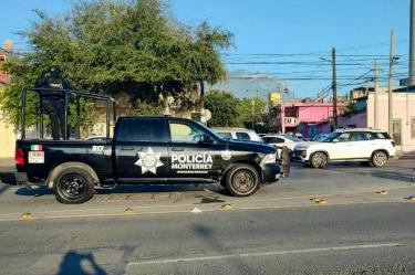 El doble crimen se realizó en una zona de gran circulación, en los límites de San Pedro y Monterrey