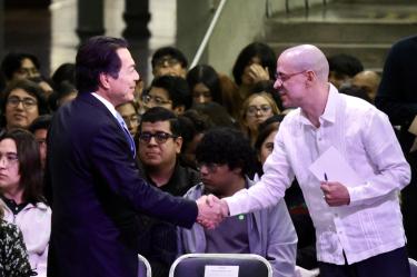Arranque de la Segunda Generación del Centro Público de Formación en IA Encuentro Tecnológico. ,Ciudad de México a 16 de Octubre del 2026La Agencia de Transformación Digital y Telecomunicaciones; Educación; Ciencia y Tecnología; Cultura, InFOTEC; UT.P, arranque de la Segunda Generación del Centro Público de Formación en IA Encuentro Tecnológico. Biblioteca Vasconcelos, asistio, Mario Delgado, Pepe Merino.Foto Mateo Reyes Arellano