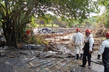 La Profepa ordenó el taponamiento y reparación inmediata del pozo como medida urgente