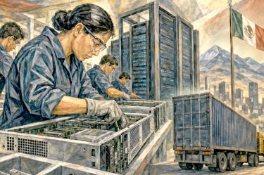 México ensambla servidores de IA con apenas 3% y 7% de contenido nacional, pero el valor se genera en Asia.