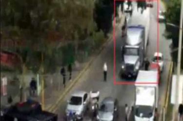 Sistemas de videovigilancia identificaron el camión