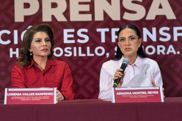 La coordinadora sonorense señaló que el fortalecimiento de la 4T requiere mantener la congruencia con sus principios