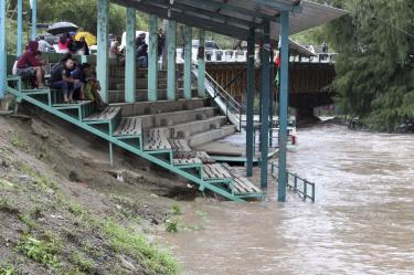 Una vez debilitado se desplazará hacia el sur de Baja California Sur entre lunes y martes.