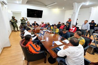Continúan las labores de auxilio y vigilancia en Veracruz tras el paso del Frente Frío número 2.