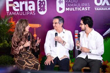 Américo Villarreal destacó el potencial económico y productivo de Tamaulipas.