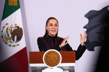 La presidenta Claudia Sheinbaum