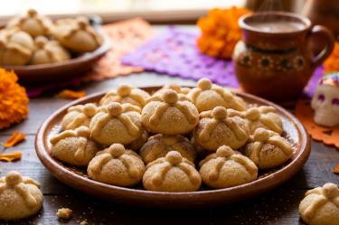 Receta de Mini galletas tipo pan de muerto