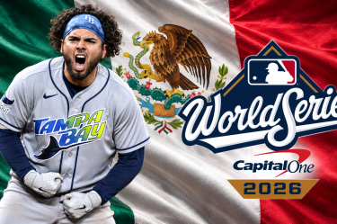 Jonathan Aranda tiene ante sí la oportunidad de convertirse en el pelotero 19 nacido en México con participación en una Serie Mundial.