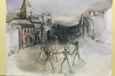 El artista destacó por sus creaciones en pintura, dibujo y grabado.
