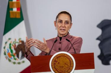 La presidenta Claudia Sheinbaum