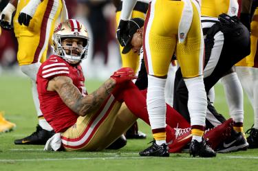 Mike Evans necesita reposo después de recaer de un problema de tendinitis que acarrea desde la campaña pasada.