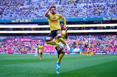 El cuerpo técnico del América no quiere arriesgar a Raphael Veiga.
