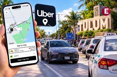 Uber inicia operaciones en Tulum y Playa del Carmen con viajes gratis, en medio de la competencia con los taxis locales.