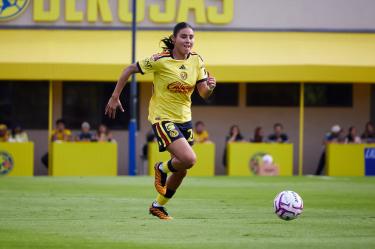 La defensa americanista Karen Luna dejará su registro de actividad en el torneo Apertura 2026 con 468 minutos.