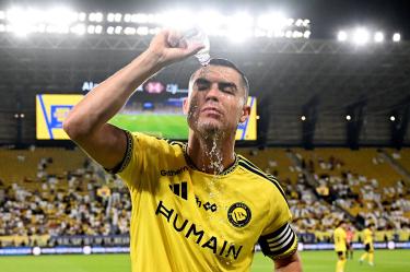 Cristiano Ronaldo desperdició dos oportunidades claras de anotar, pero las dos las falló