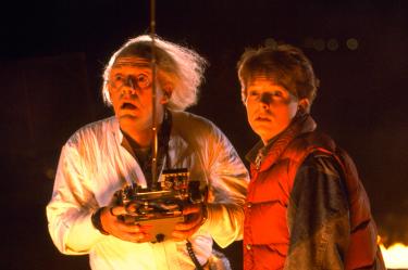 Película Volver al Futuro.