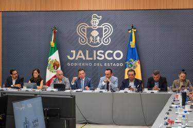 El Gobernador Pablo Lemus encabeza la mesa de trabajo para presentar y discutir el Sistema Institucional de Gestión Estratégica del Agua de Jalisco
