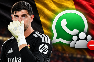 Thibaut Courtois mantiene contacto con algunos seleccionados de Bélgica pese a su salida del grupo de WhatsApp.