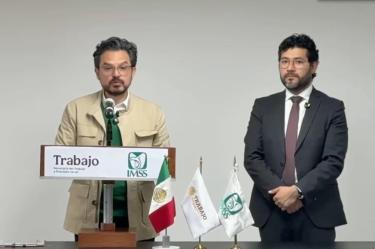 El director del IMSS, Zoé Robledo