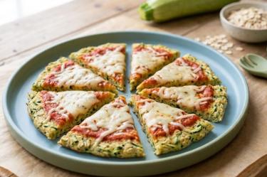 Receta de pizza de vegetales para bebés