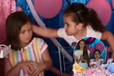 Maria Eduarda y Maria Antonia recrearon su video viral