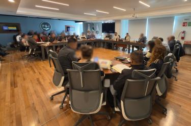 La mañana de este 21 de octubre se instaló una mesa de trabajo para atender sus demandas