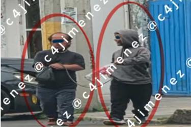 Presuntos franeleros en Coyoacán