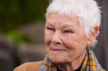 Judi Dench, actriz británica.
