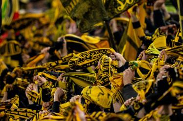 Afición del Borussia Dortmund