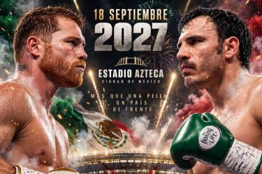 Omar Chávez realiza poster falso para retar a 'Canelo' Álvarez a un combate