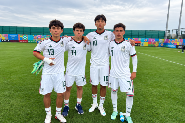 México mantiene paso perfecto en el Mundial Sub-15.
