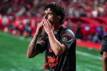 Nacho Rivero anotó un doblete para la victoria de Xolos ante Santos