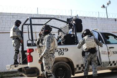 Elementos de la Guardia Nacional en Sinaloa