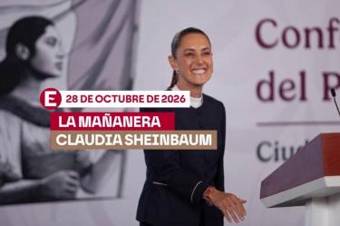 La presidenta Claudia Sheinbaum en una de sus conferencias matutinas.