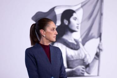 La presidenta Claudia Sheinbaum