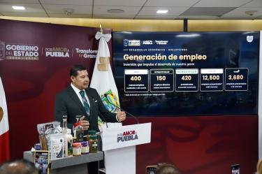 Las inversiones en el entorno del Aeropuerto Internacional de Puebla suman 7 mil 996 millones de pesos y se traducen en empleos, 8 mil 495 viviendas y servicios para las familias poblanas.