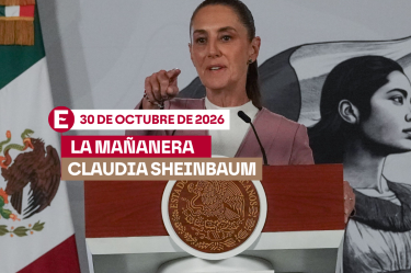 La presidenta Claudia Sheinbaum en una de sus conferencias matutinas.