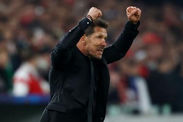 Diego Simeone lamentó el trágico accidente, previo al encuentro ante el Levante