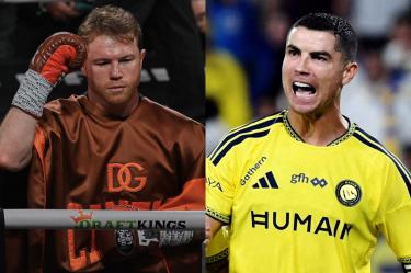 Cristiano Ronaldo, posible invitado de lujo de Canelo Álvarez para su combate en A