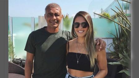 Su padre, el reconocido Romario, exfutbolista y actual senador en Río de Janeiro. Foto: Especial