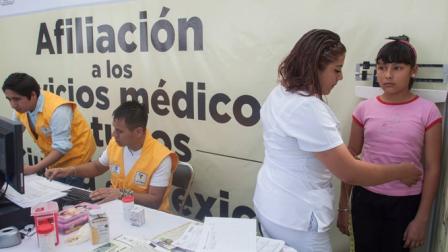 Los visitantes podrán encontrar además  un modulo de afiliación a los servicios de salud del GDF