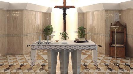 La capilla de Santa Marta, uno de los lugares para orar  durante el cónclave. Fotos: Cuartoscuro, Reuters, AP y AFP