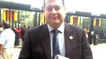 El Consejero Jurídico del Gobierno del Distrito Federal presente en el mensaje de Mancera.